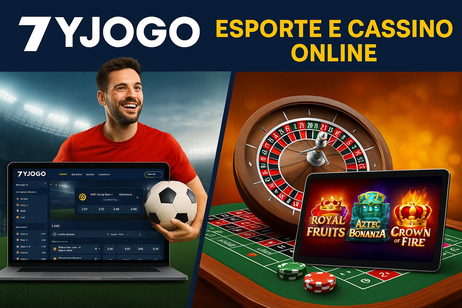 Aposte em apostas esportivas no cassino online 7YJOGO